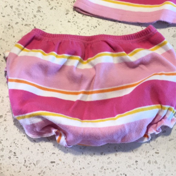 3/$25 Sweet Peanut Striped Dress and Diaper Cover - Picture 4 of 6